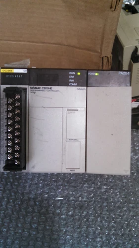 OMRON SYSMAC C200HE Programable Controller PLC Transmitter Transducer Meter - Image 2