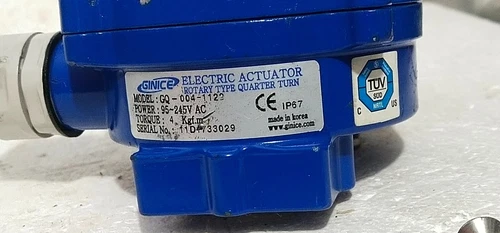 Ginice GQ-004-1122 Tor 4kgf 95-245V Electric Actuator Rotary 1/4 Turn Controller - Image 3