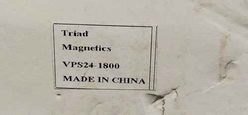 Triad Magnetics VPS24-1800 230/115X115 24/12X12 Controller Transmitter - Image 3