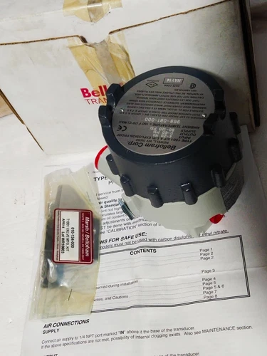 Bellofram 1001 I/P E/P Explosion Proof 4-20mA 0-60 PSI Transducer Transmitter - Image 3