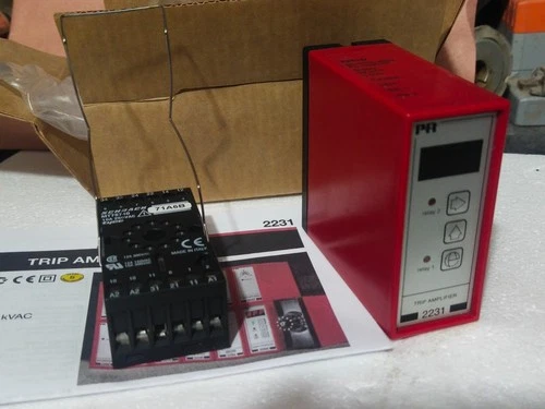 PR Electronic 2231 AC/DC Trip Amplifier Programable 2 Alarms Limits Controller - Image 3