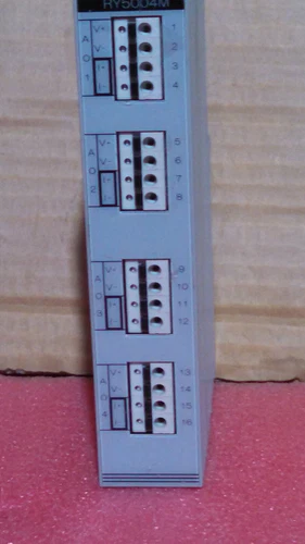 Azbil Yamatake RY5004M0000 4 Volt mA I/O Module PLC DCS Transducer Meter - Image 3