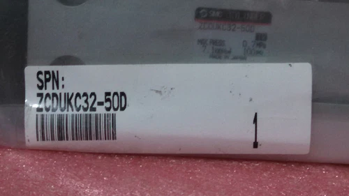 SMC ZCDUKC32-50D Bore 32mm Stroke 50mm Double Cylinder Actuator Transmitter - Image 2