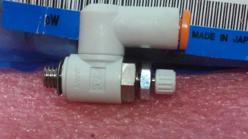 SMC AS1301F-M5-01 Flow Speed Controller 1/8 Tube Transducer Transmitter - Image 4