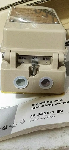 Samson 3766 Pneumatic Positioner Valve Controller Transmitter Transducer Meter - Image 3