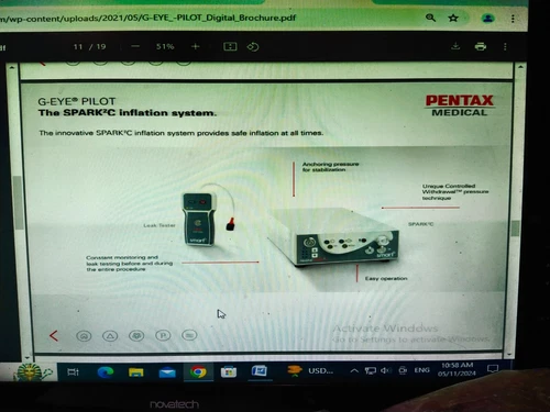 Smart Medical G-EYE Leak Tester Pentax 32-040 SPARK 2 C Transducer Transmitter - Image 4
