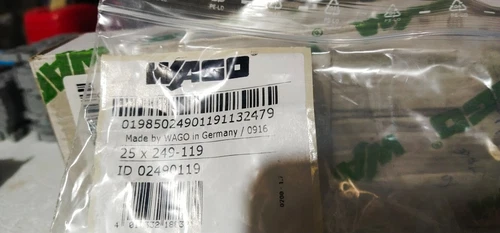 Wago 240-119 Group Marker Carrier gray Terminal Block Transducer Transmitter - Image 4