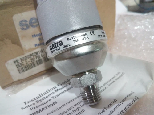 Setra 209 Pressure 250 100 PSI 4-20mA Transducer Transmitter Controller - Image 4
