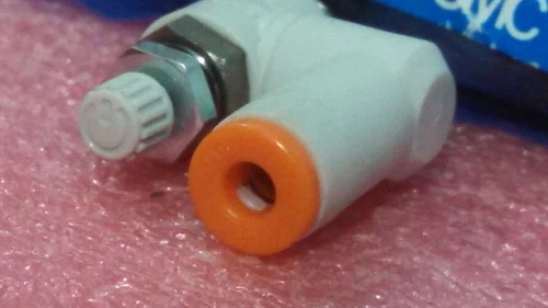 SMC AS1301F-M5-01 Flow Speed Controller 1/8 Tube Transducer Transmitter - Image 5