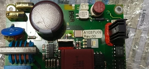 ABB XE E4 Power Supply PCB A1037U02 Electromagnetic Flow Converter Transmitter - Image 5