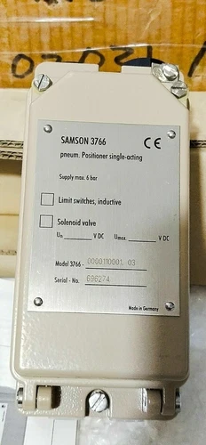 Samson 3766 Pneumatic Positioner Valve Controller Transmitter Transducer Meter - Image 4