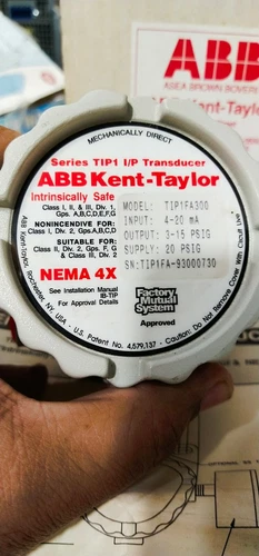 ABB TIP1FA300 I/P Converter Transducer 4-20 3-15 Intrinsically Safe Controller - Image 4