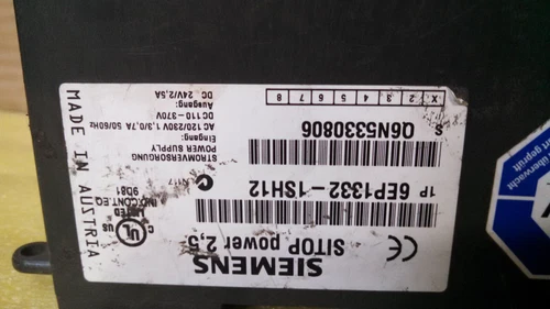 Siemens 6EP1332-1SH12 Power Supply PLC DCS Transducer Transmitter Controller - Image 4