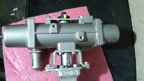 NDV Butterfly Valve CP01201R Pneumatic actuator 06D4 Transducer Transmitter - Image 5