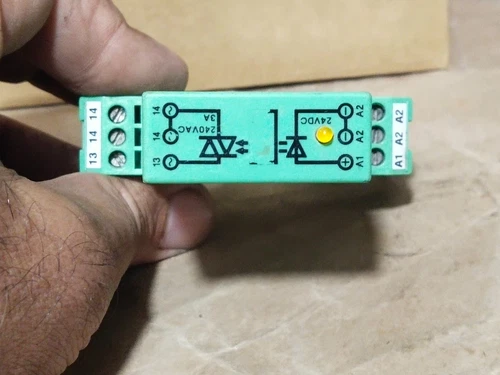 Phoenix Contact 2954235 EMG 17-OV-24DC/240AC/3 Solid Sate Relay Module Control - Image 4