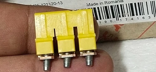 Weidmüller 1054760000 WQV 6/3 Jumper Terminal Block 3Position Screw In Transduce - Image 5