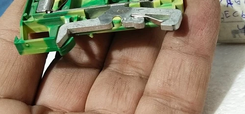 Wago 281-907 Ground Terminal Block 4 mm² 2 Conductor Din rail Cage Clamp Green - Image 6