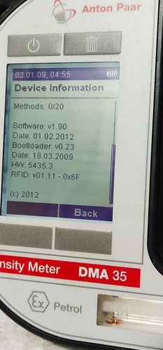 Anton Paar DMA35 EX Petrol Density Contentration Digital Meter Portab Controller - Image 6