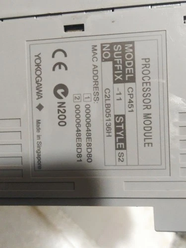 Yokogawa CP451 Processor Module PLC DCS ProSafe-SLS Transmitter Transducer - Image 7