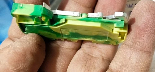 Wago 281-907 Ground Terminal Block 4 mm² 2 Conductor Din rail Cage Clamp Green - Image 7