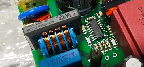 ABB XE E4 Power Supply PCB A1037U02 Electromagnetic Flow Converter Transmitter - Image 7