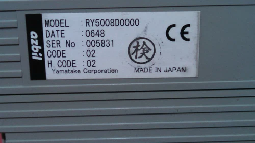 Azbil Yamatake RY5008D0000 Relay O/P Module Controller PLC DCS Transducer Meter - Image 7