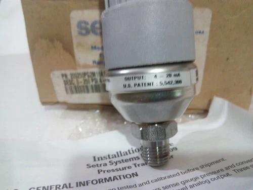 Setra 209 Pressure 250 100 PSI 4-20mA Transducer Transmitter Controller - Image 7