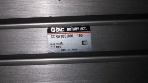 SMC CDRA1BSU80-190 Switch capable 80mm Rotary Pneumatic Actuator Transmitter - Image 6
