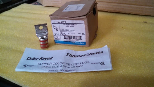 Thomas & Betts 54162-TB Copper Colour-Key Lugs Orange 50 Electrical Transducer - Image 6