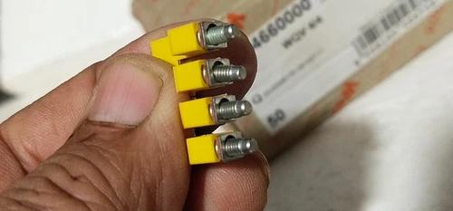 Weidmüller 1054660000 WQV 4/4 Jumper Terminal Block 4Position Screw In Transduce - Image 7
