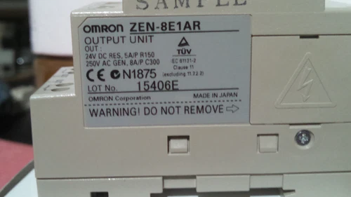 Omron ZEN-8E1AR Programable Relay Module PLC DCS Transducer Transmitter Meter - Image 8