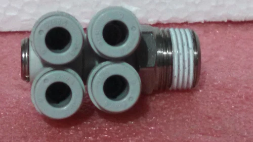 SMC KQ2ZD13 Union Adapter 6 8 10 12mm 1/8 1/4 3/8 1/2 In Transducer Transmitter - Image 7