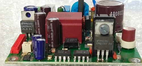 ABB XE E4 Power Supply PCB A1037U02 Electromagnetic Flow Converter Transmitter - Image 8