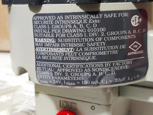 Bellofram 1001 I/P E/P Explosion Proof 4-20mA 0-60 PSI Transducer Transmitter - Image 8