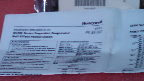 Honeywell SS441A Hall Effect Mangetic Sensor Transmitter Transducer Control - Image 7
