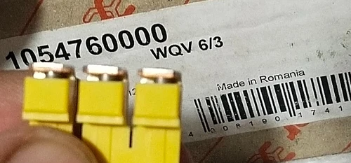 Weidmüller 1054760000 WQV 6/3 Jumper Terminal Block 3Position Screw In Transduce - Image 8
