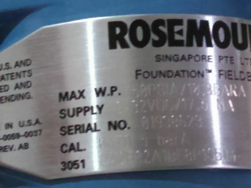 Rosemount 3051CA2F02A Fundation Fieldbus Pressure Transmitter Transducer Meter - Image 9