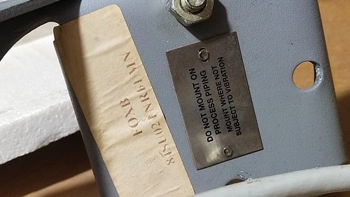 Foxboro 84S Vortex Sanitary Flowmeter HART 4-20mA 2 Inch Controller Transmitter - Image 9