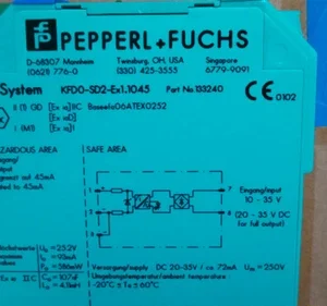 PEPPERL+FUCHS KFD0-SD2-Ex1.1045 Solenoid LED Driver K-System Transducer