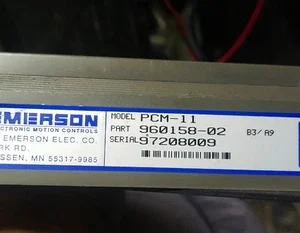 Emerson PCM-11 Motion Program Controller PCB Positioning Servo Drive Transmitter