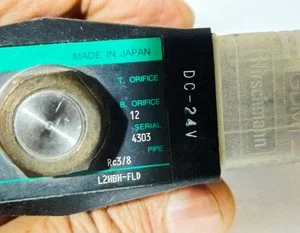 CKD SS Solenoid Valve ADK11-10A 24VDC 3/8 Inch ON-OFF Transducer Transmitter