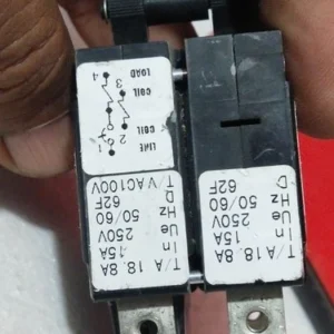 Airpax IEGH-66 Circuit Breaker 2P 15Amp 250VAC Controller Transducer