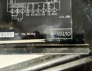 Valcom C67GV Digital Color Panel Meter Controller Strain Gauge Transducer