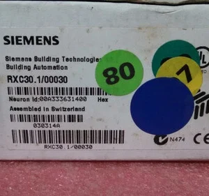 Siemens Basic Module RXC30.1/00030 Room Controller HVAC PLC DCS Transducer