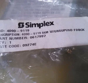 Simplex 4090-9119 Relay Module 30V Controller PLC DCS Transducer Transmitter