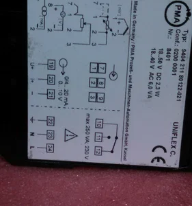 Philips PMA Uniflex-CI 9404 Rail Mount Controller PLC Transmitter Transducer