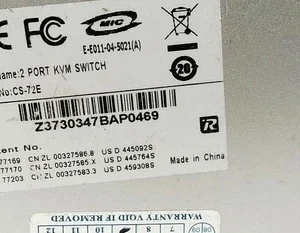 Aten KVM Switch CS-72E PLC Meter Controller Transducer Transmitter