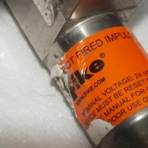 Fike 02-13279 Direct Fired Impulse Actuator Controller Transmitter Transducer