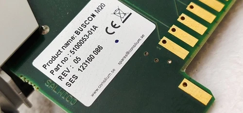 Consilium Buscon M 20 Module 5100053-01 A RS422 PLC DCS Controller Transmitter