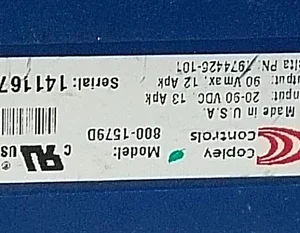 Copley Controls Accelnet 800 1579D Digital Servo Drive Transmitter Transmitter